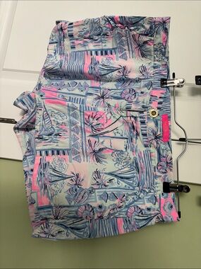 Lilly Pulitzer Adie Ruffle pocket stretch Shorts